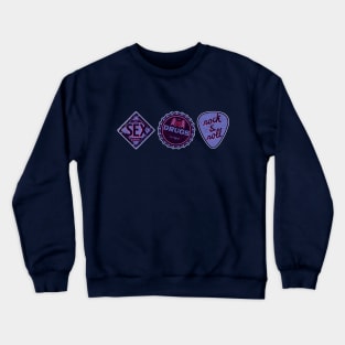 SEX, DRUG, ROCK & ROLL by San Miguel Crewneck Sweatshirt